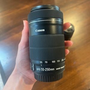 55-250 mm canon lens